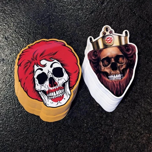 Rocking Stickers Our Available Sticker Materials & Finishes | Rockin' Stickers